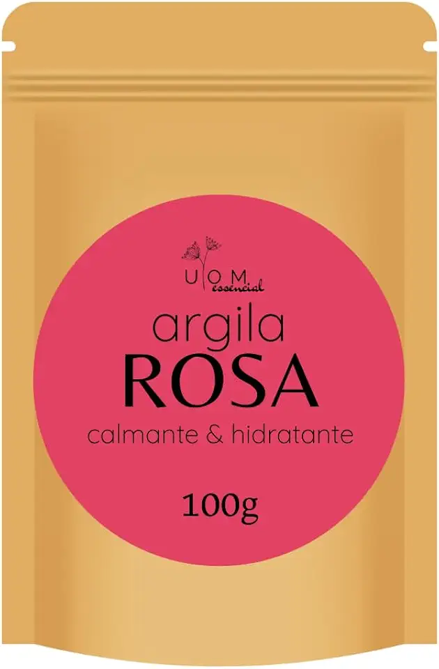 Argila Rosa Calmante e Hidratante UOM | 500g e 100g (100g)