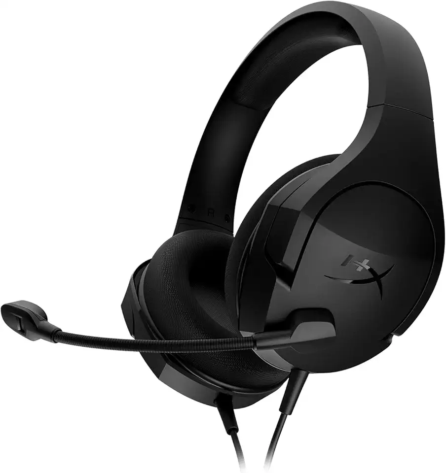 Fone de ouvido gamer HyperX Cloud Stinger Core, com microfone, preto