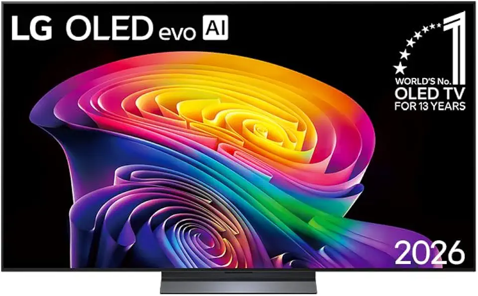 Smart TV 4K 65" LG OLED evo AI C6 2026 Processador α11 Ger3 165Hz Dolby Vision e Dolby Atmos HDMI 2.1 G-Sync FreeSync webOS 26 - OLED65C6PSA