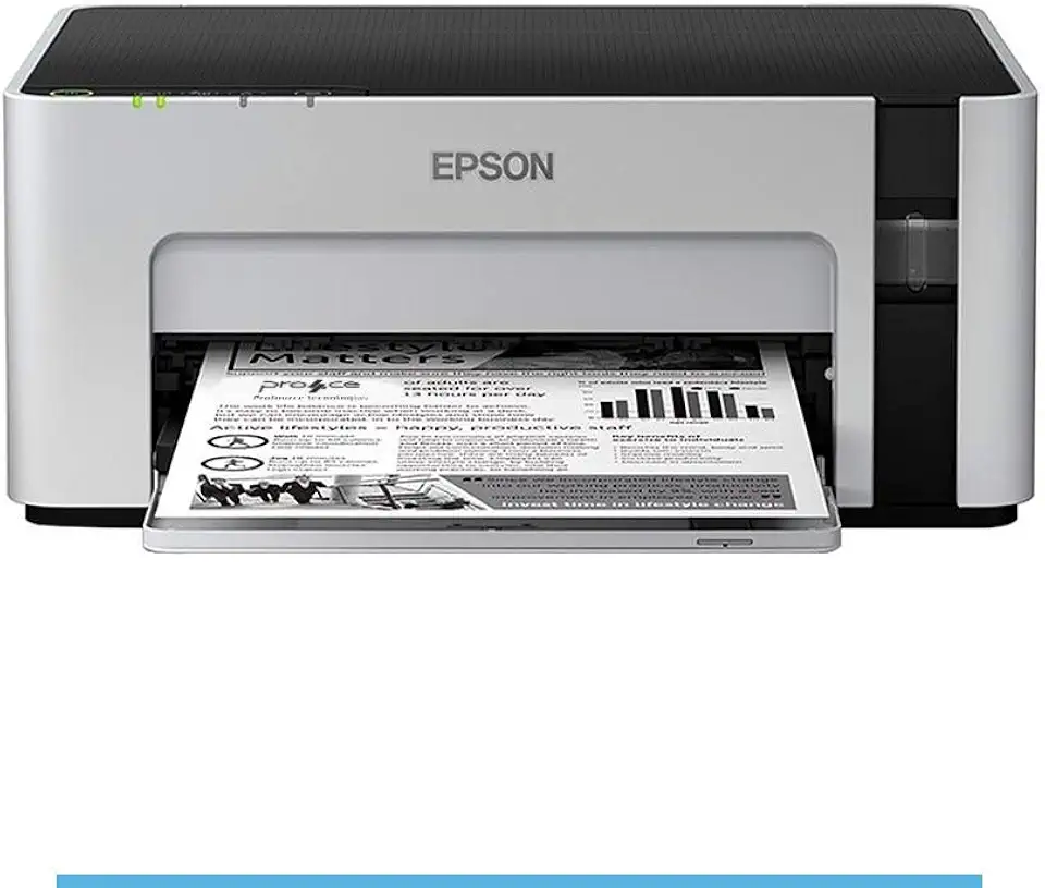 Impressora Monocromática, Epson, EcoTank M1120, Tanque de Tinta, Wi-Fi, Preta