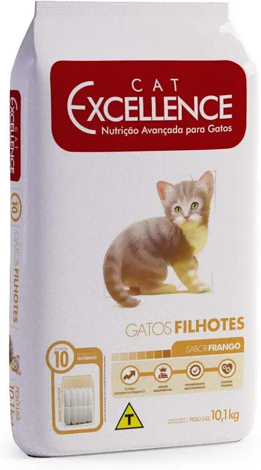 RACAO CAT EXCELLENCE FILHOTE 10KG