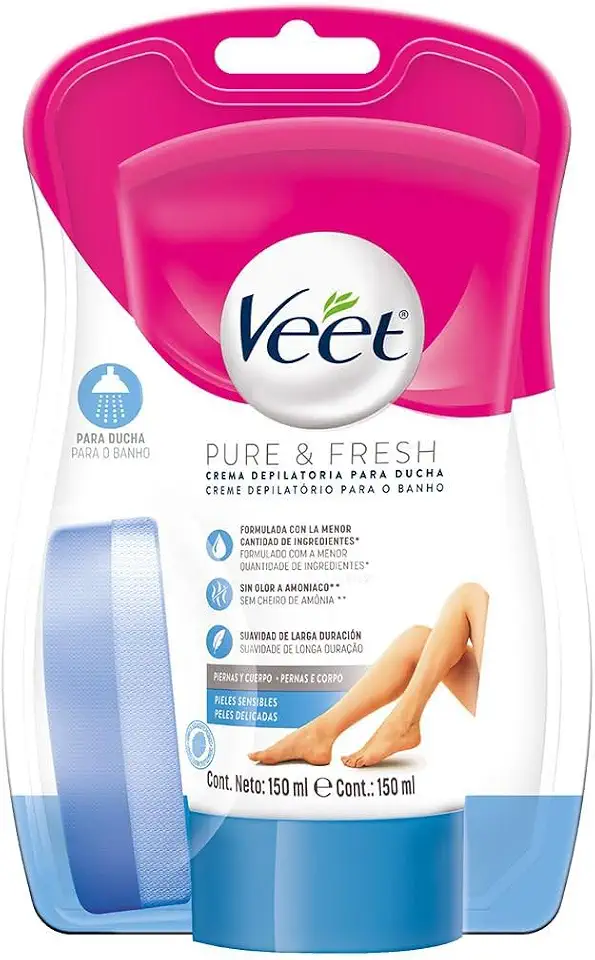 Veet Creme Depilatório para Banho Pure & Fresh 150ml