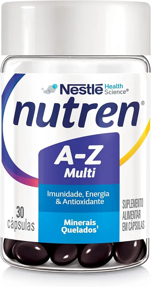 Suplemento Alimentar Nutren A-Z Multivitamínico 30 Cápsulas