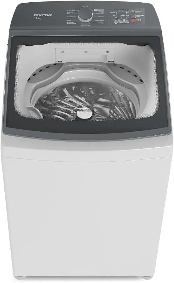 Máquina de Lavar Brastemp 17Kg Branca com Ciclo Tira Manchas Advanced e Ciclo Antibolinha - BWK17AB 110v