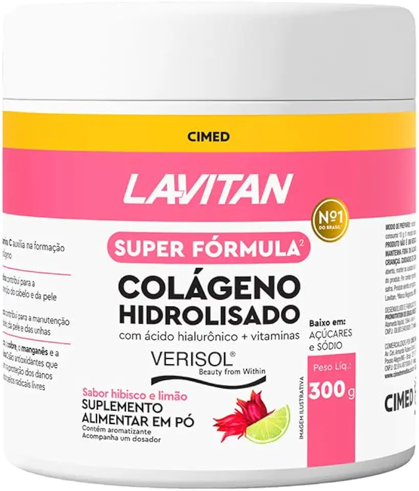LAVITAN Super Fórmula Colágeno Hidrolisado Verisol 300g