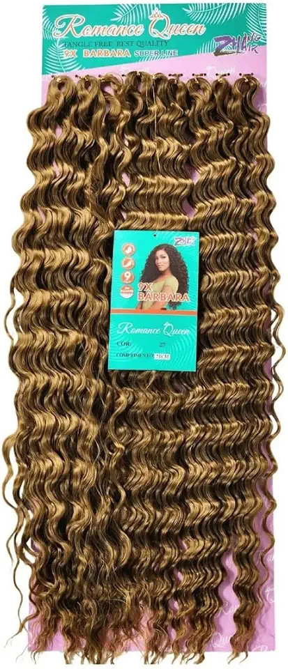 CABELO ORGÂNICO BÁRBARA ROMANCE COR 27 - MEL