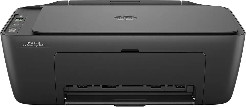 Impressora Multifuncional HP Deskjet Ink Advantage 2874 Colorida, Wi-Fi Scanner, USB. Tecnologia de impressão Jato de Tinta Térmico. Funções: Impressão, cópia, digitalização. Cor ‎Preta (6W7G2A)