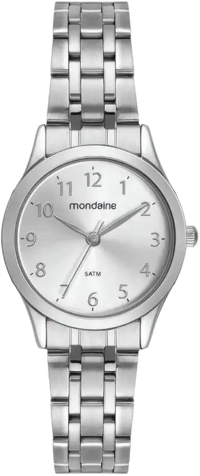 Kit Relógio Mondaine Prata Feminino 32608L0MKNE2K1 semi-joias
