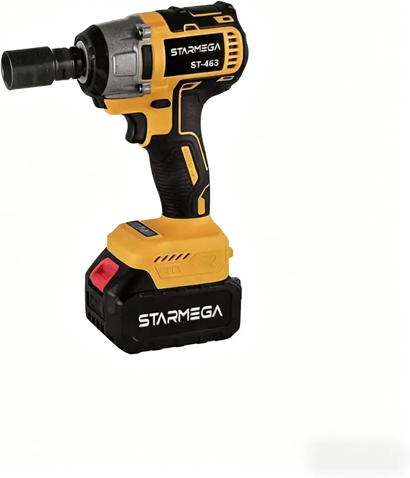 Chave de Impacto Elétrica Furadeira e Parafusadeira, M4-M22 48V 600 N·m 0-3800 r/min para Doméstico