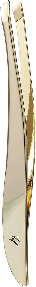 Klass Vough Pinça Com Ponta Chanfrada Dourado
