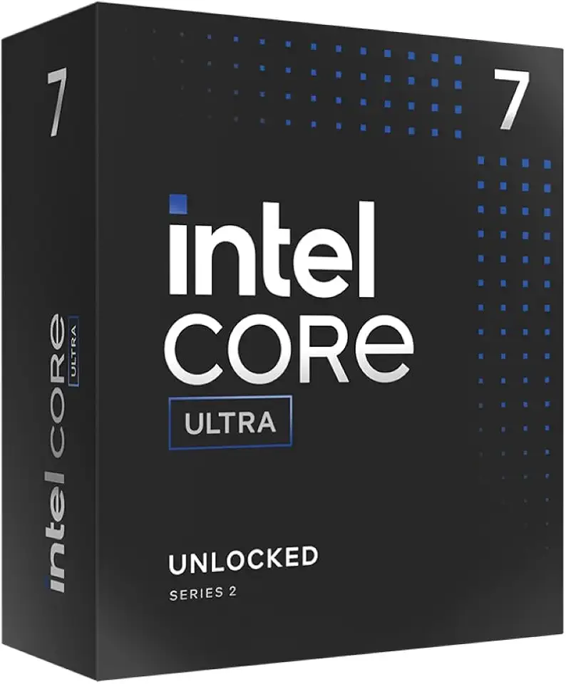 Intel Processador Core Ultra 7 Desktop 265K - 20 núcleos (8 P-cores + 12 E-cores) até 5,5 GHz