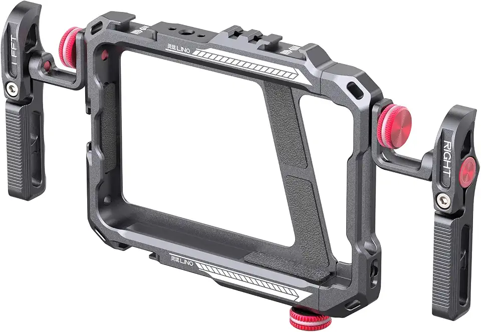 Equipamento de vídeo com cabo ULANZI para smartphone, capa para filmagem LINO de liga de alumínio, estabilizador de vídeo, suporte para tripé com sapata fria para iPhone 13 Mini, Pro, Max 8 Plus