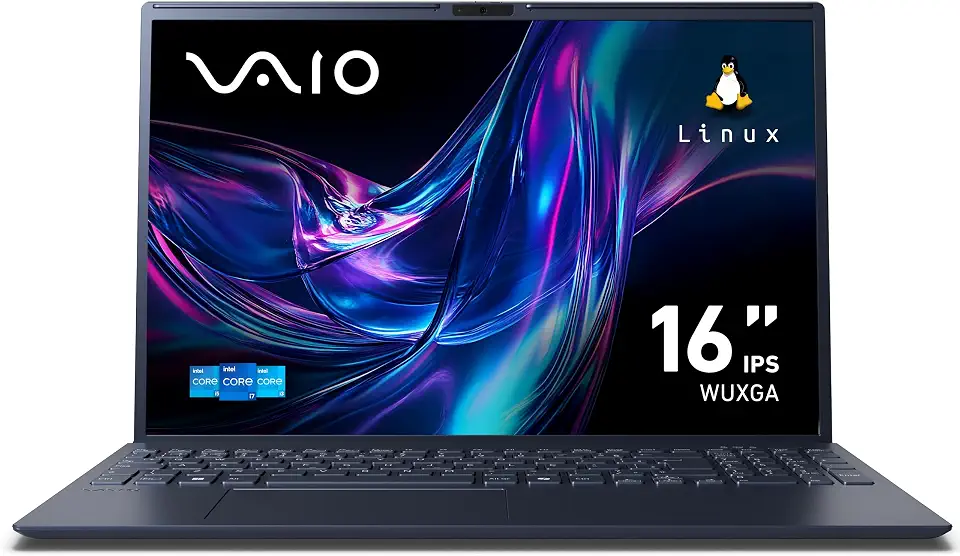 Notebook VAIO FE16 Intel® Core™ i5-1335U Linux 16GB RAM 512GB SSD 16" IPS WUXGA Antirreflexo - Cinza Grafite