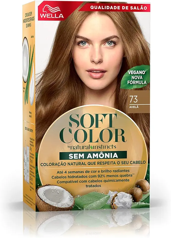 Soft Color Tonalizante Creme Kit Avelã 73