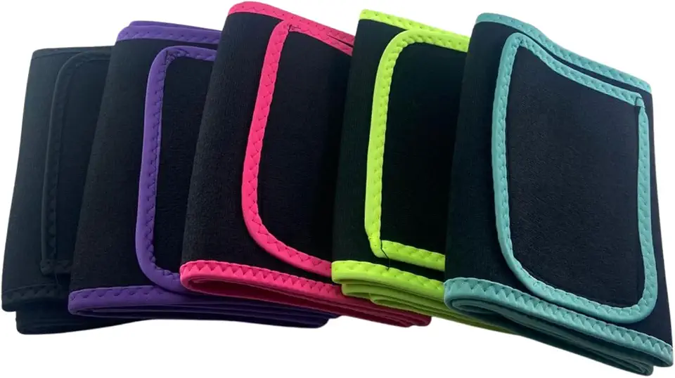 Cinta Térmica Modeladora Abdominal Emagrecedora Efeito Sauna Redução De Medidas Com Bolso Tecido Neoprene Elástico Confortável Ajustável Yoga Academia Fitness Cores - Vende Mais