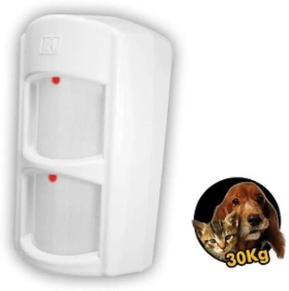 Sensor Infravermelho Passivo Com Fio IRD-640 PET 30kg JFL