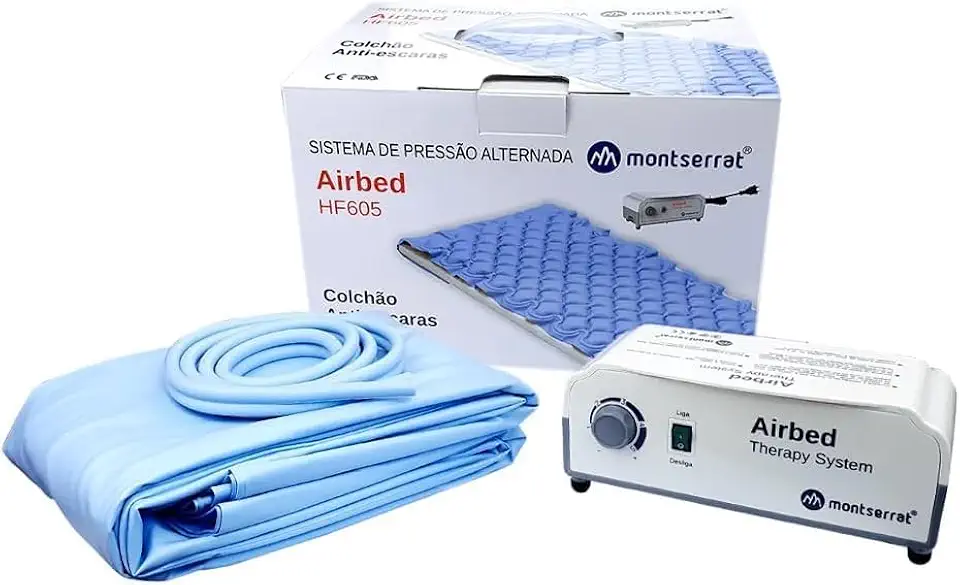 Colchao Pneumatico Hospitalar Anti Escaras P/Acamados 220v