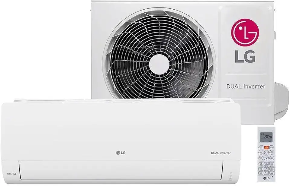 Ar-condicionado Lg Ai Dual Inverter Compact 9.000 Btu Frio 220v