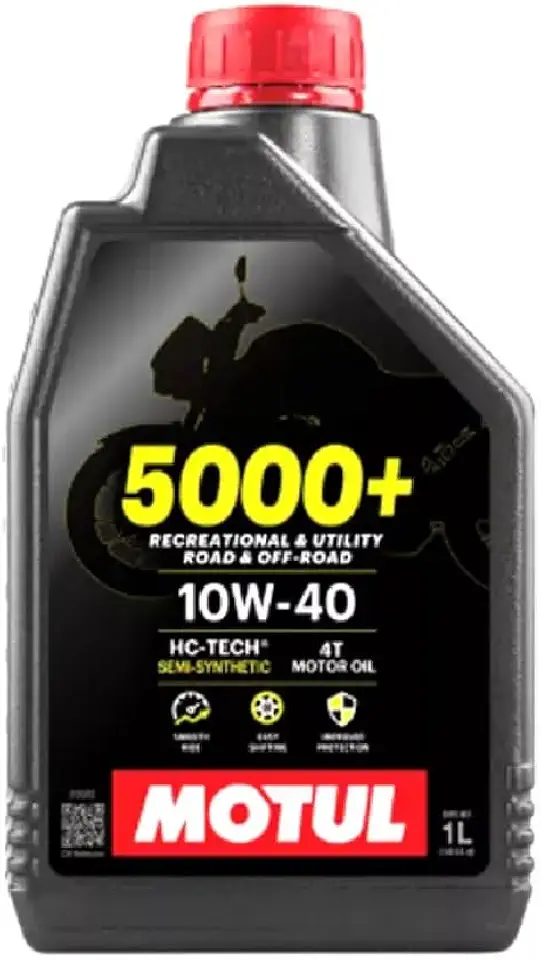 Óleo 10W40 5000+ Motul Semi Sintético 4T 1L