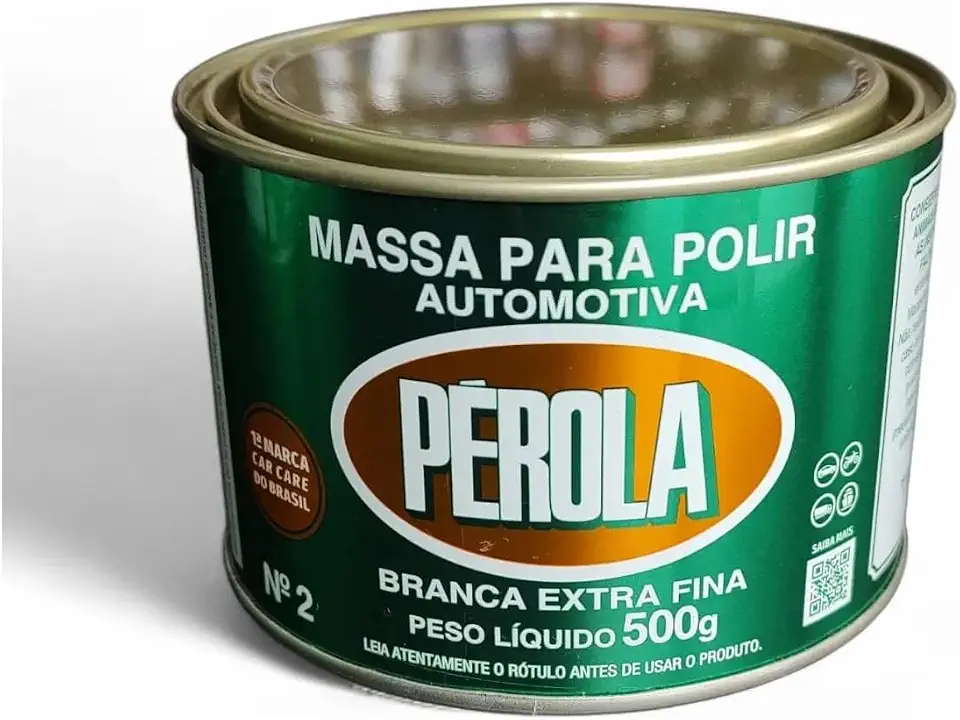 Massa Polir Automotiva 500 Gramas