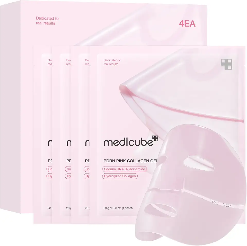 PDRN PINK COLLAGEN GEL MASK (4EA)