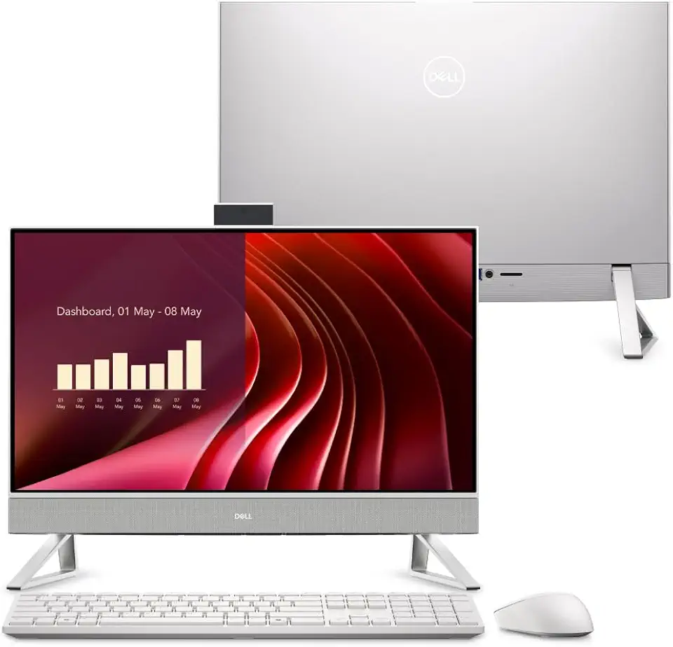 Computador Dell 24 All-in-One EC24250 23.8" IPS Full HD 13ª Gen Intel Core i5 8GB 1TB SSD Win 11 AIO-i1303-A15