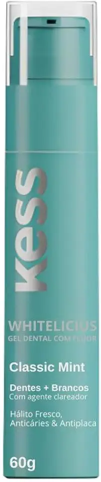 KESS GEL DENTAL WHITELICIOUS CLASSIC MINT