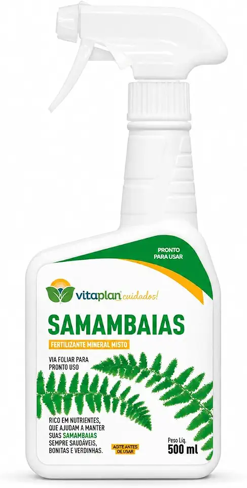 Fertilizante Samambaia nutriplan pronto uso 500 ml