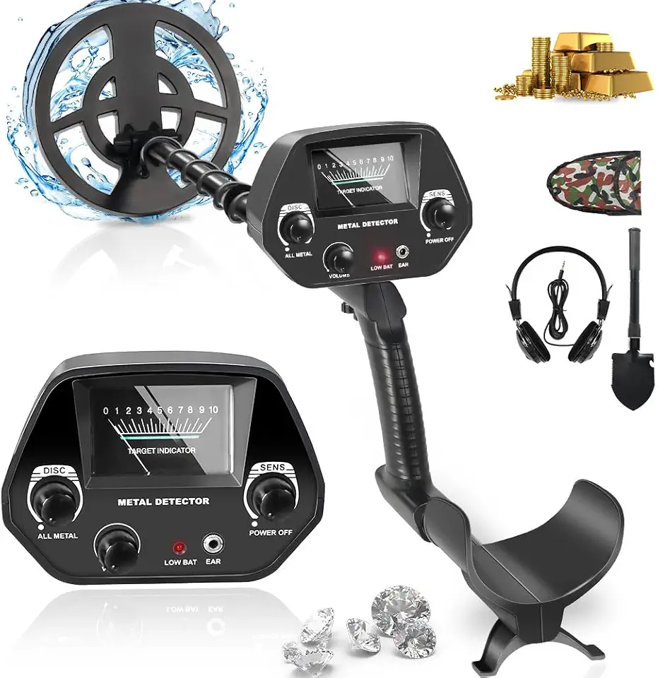 Detector de Metal, Detector de Metais com Tela, Detector de Metal e Ouro, Metal Detectors
