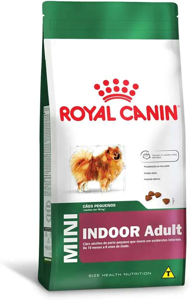 Ração Royal Canin Mini Indoor Cães Adultos 7,5Kg Royal Canin Adulto - Sabor Outro