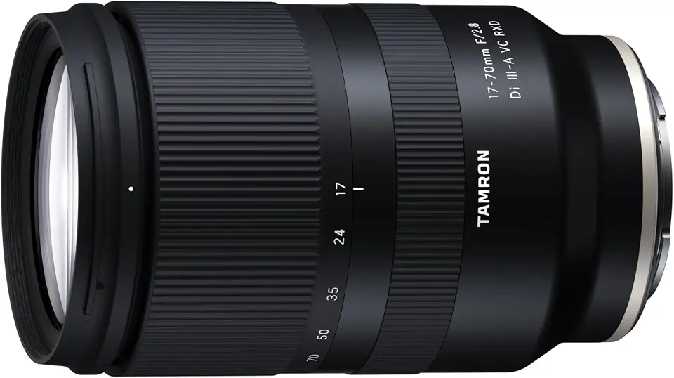 Tamron Lente 17-70mm f/2.8 Di III-A VC RXD para câmeras Sony E APS-C Mirrorless preta
