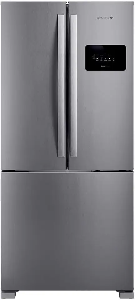 Geladeira French Door 3 Portas Inox Design e Tecnologia Premium Brastemp - BRO85MK 220v