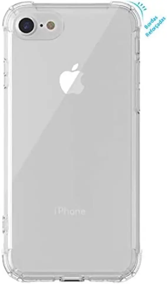 Capa Anti Quedas Bordas Reforçadas iPhone SE 2020