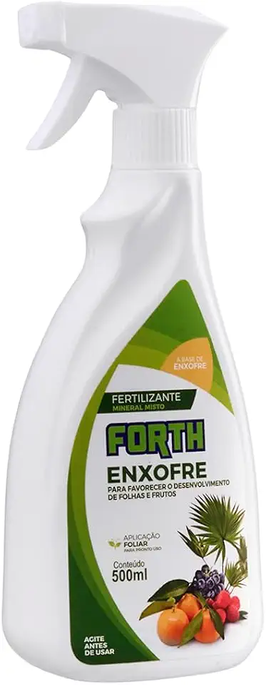 Forth Enxofre, Fertilizante Foliar, Revitalizadoor, Líquido, Suplementação Nutricional, Pronto Uso, 500ml