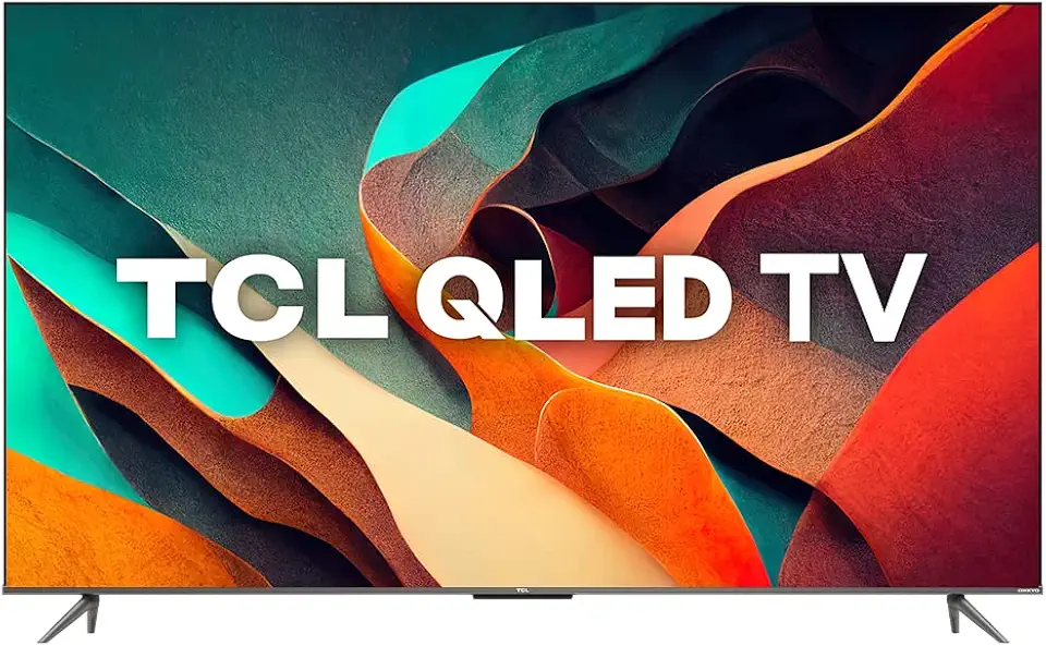 TCL QLED TV 55” C635 4K UHD Google TV, 120Hz-DLG, DOLBY VISION+ATMOS, Onkyo, com Wifi dual band e Bluetooth integrados, Comando de voz à distância, Google Assistant e design sem bordas