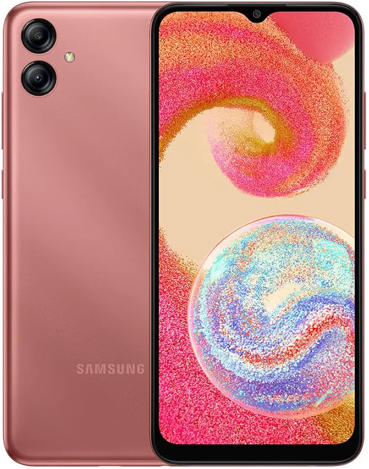 Samsung Galaxy A04e 64GB 4G Wi-Fi Tela 6.5'' Dual Chip 3GB RAM Câmera Dupla + Selfie 5MP com modo Retrato Bateria de 5000mAh - Cobre (Recondicionado)