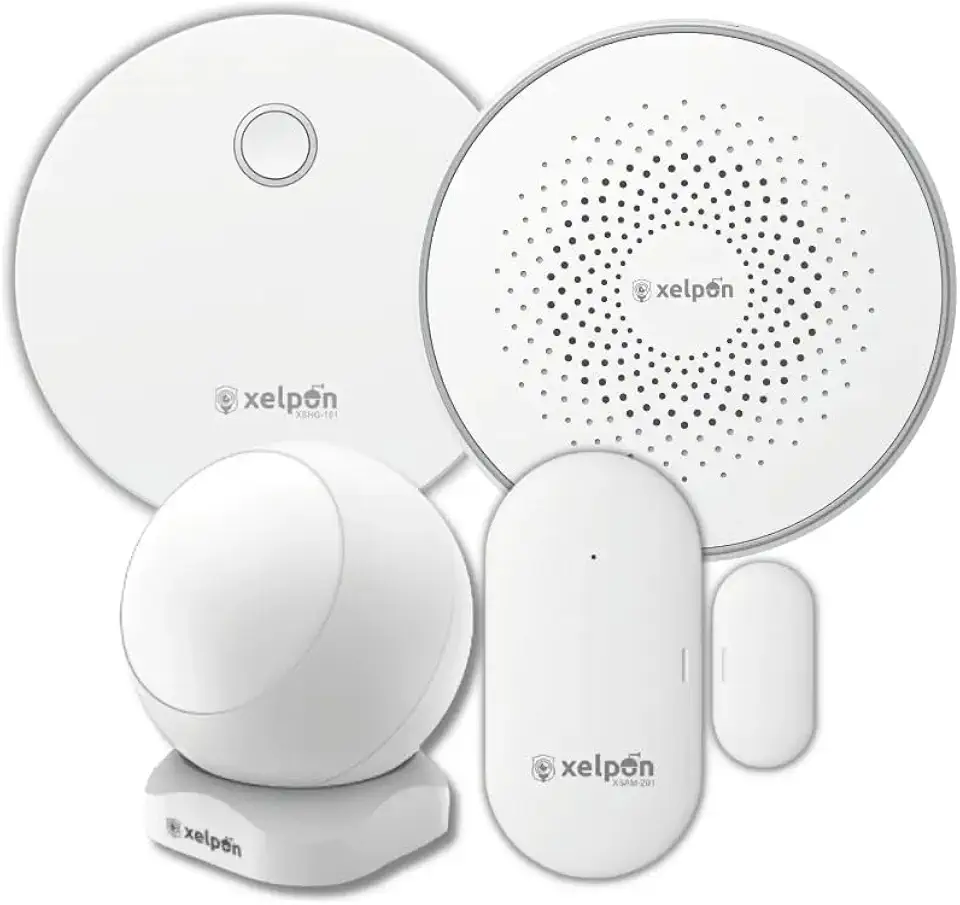 Kit Sistema De Alarme Residencial Inteligente Smart Zigbee