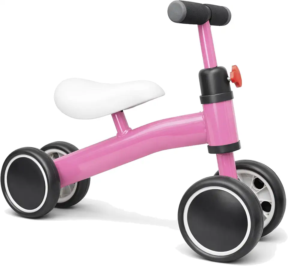 Bicicleta De Equilíbrio Infantil 4 Rodas Sem Pedal Balance Bike Para Crianças
