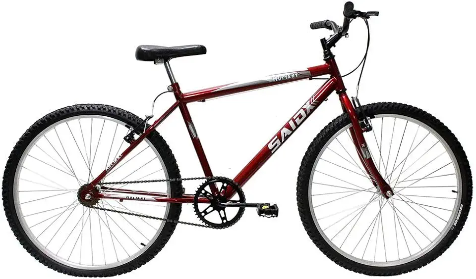 Bicicleta Aro 26 Bike Masculina Mono Sem marcha Saidx