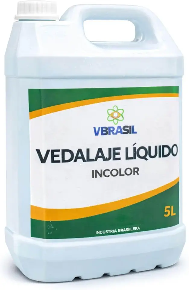 Vedalaje VBrasil 5L – Impermeabilizante Líquido Incolor para Laje, Telhado e Parede Anti-Infiltração
