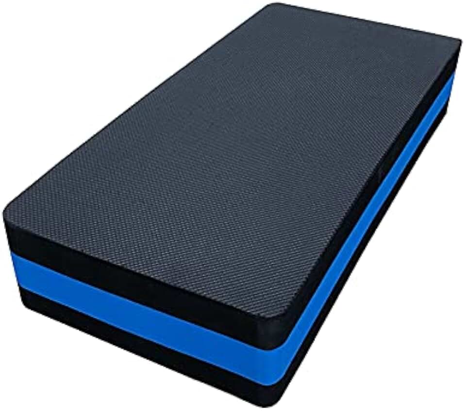 Step Eva Academia Ginastica Aeróbica Fitness 60x28x10cm Cor Azul