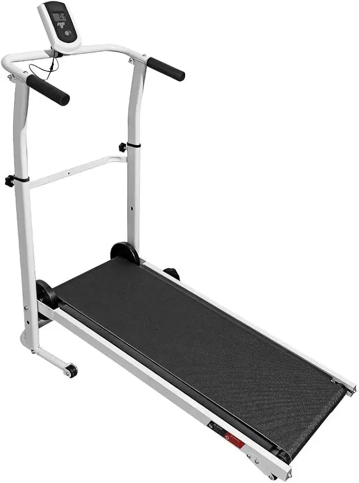 Esteira Mecânica Ergométrica Dobrável Display Lcd 120kg