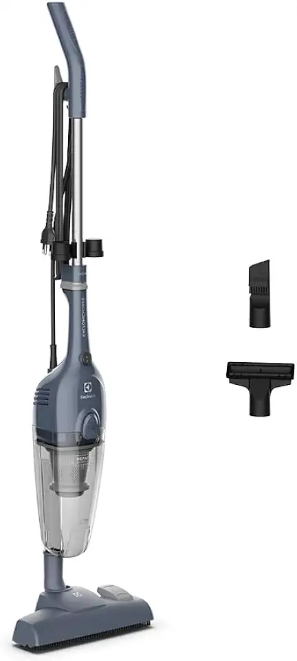 Electrolux Aspirador de Pó Vertical com fio portátil de mão 2 em 1 potente 1600W cabo 6m com capacidade 950 ml filtro HEPA STK17 Azul STK 127V