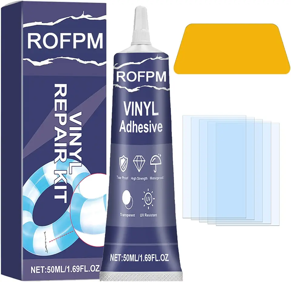Adesivo de reparo de revestimento de vinil para piscina