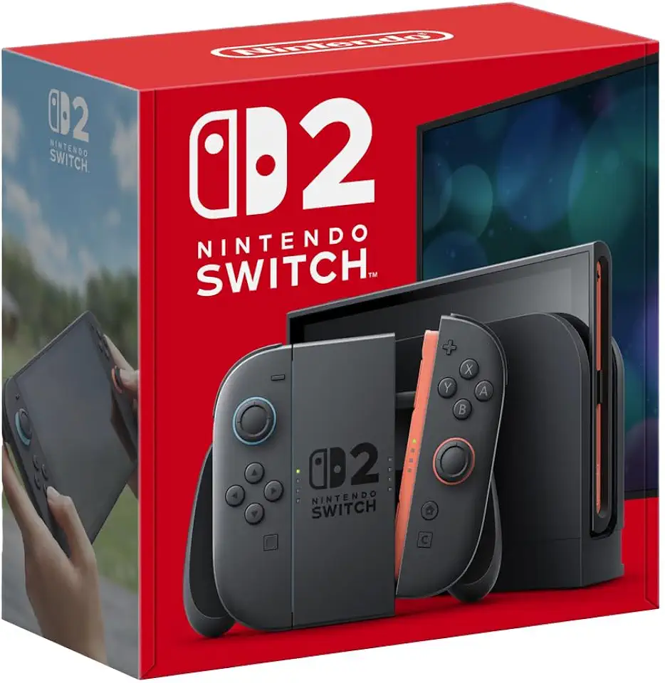 Nintendo, Console, Nintendo Switch 2, Nacional, Portátil e Doméstico, Bateria de até 9 Horas, Inclui Joy-Con com Suporte e Alças, 1 ano de Garantia - Modelo Nacional de Tomada