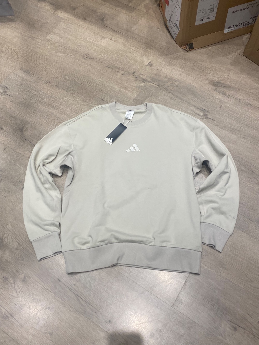 Moletom adidas Crewneck ALL SZN Beige — G, Novo