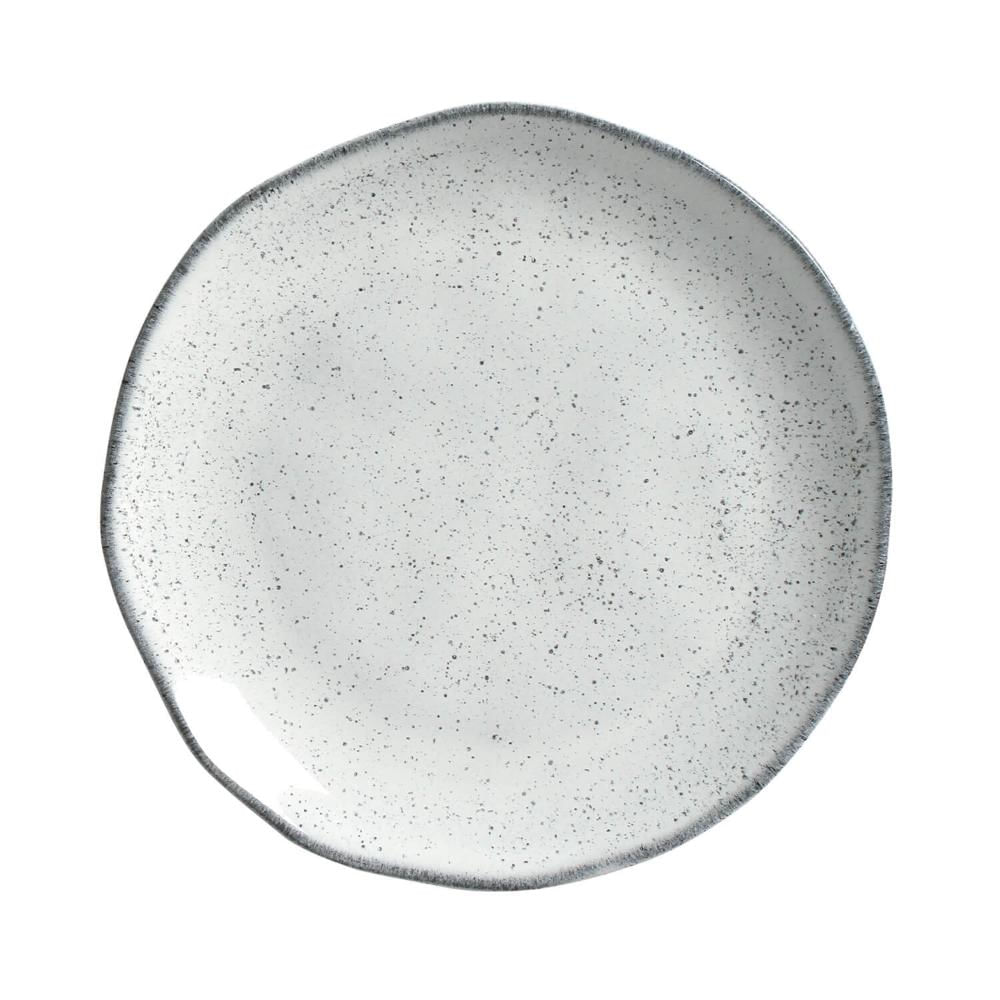 Conjunto com 6 Pratos de Sobremesa Orgânico Echo Ø19,5cm