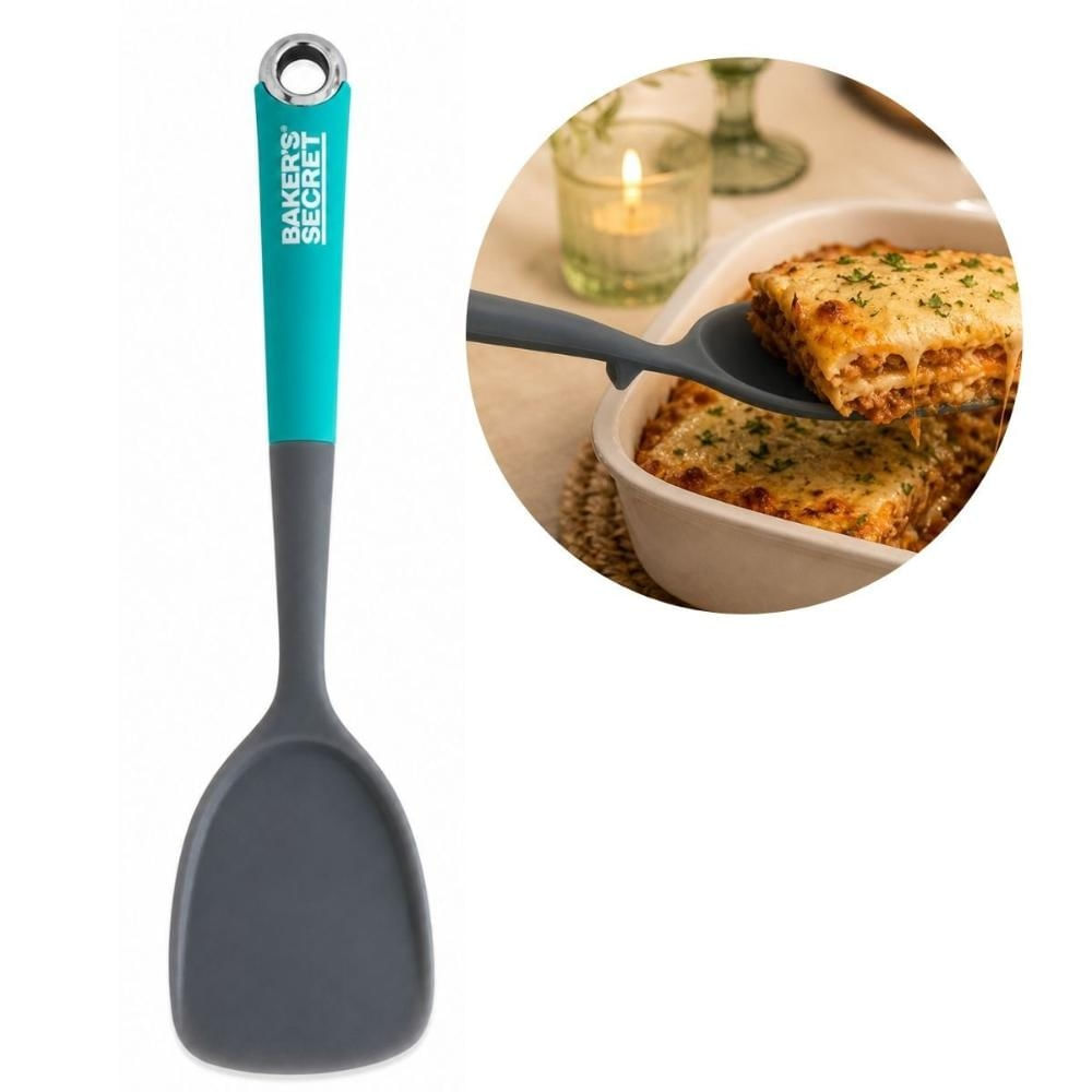 Espátula Turner Com Apoio Cozinha Silicone Baker's Secret
