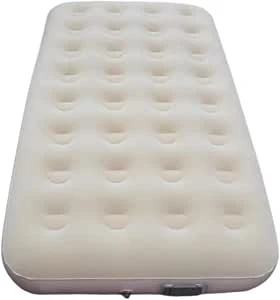 Colchão Inflável Casal - Colchão de Ar para Camping, Casa e Visitas - 186x96x22cm - Estrutura Honeycomb Reforçada