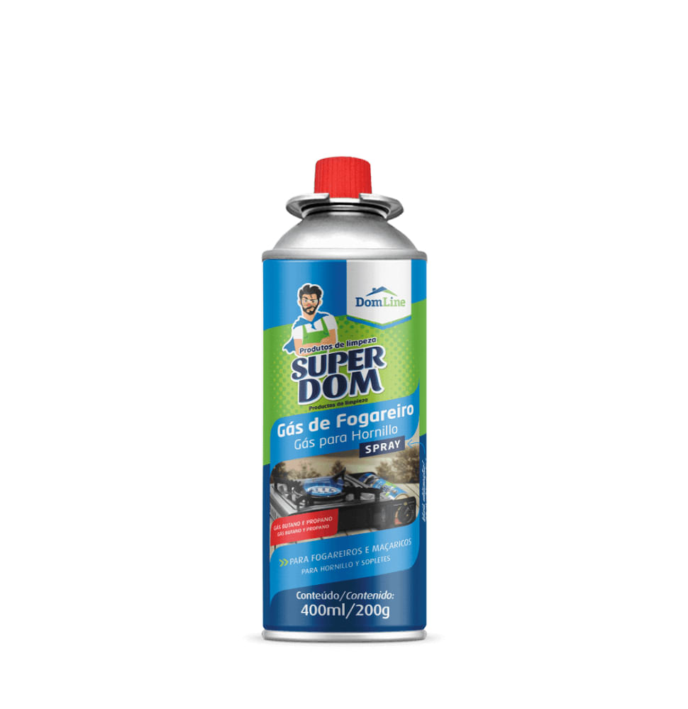 Refil de Gás Fogareiro 400ml Baston